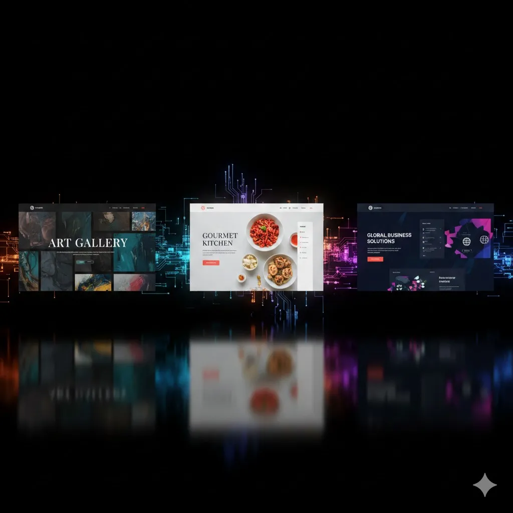 Custom website design and development